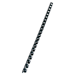 Plastspiral GBC 10mm A4 21R svart (100)