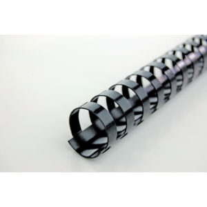 Plastspiral GBC 12mm A4 21R svart (100)