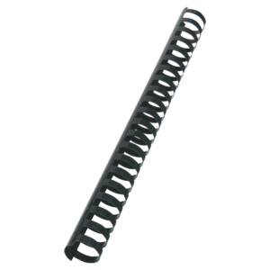 Plastspiral GBC 25mm A4 21R svart (50)