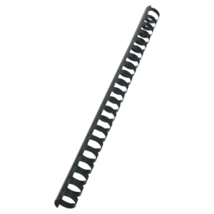 Plastspiral GBC 19mm A4 21R svart (100)