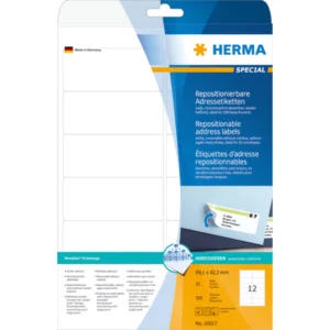 Herma etikett avtagbar 99,1x42,3 (300)