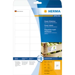 Herma etikett extremely strong 63,5x29,6 (675)
