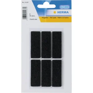 Herma Home filtfötter 45x15mm svart (6)