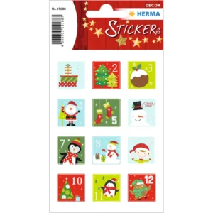 Herma stickers Christmas 1-24 (2)