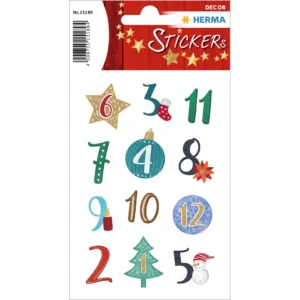 Herma stickers Christmas 1-24 (2)