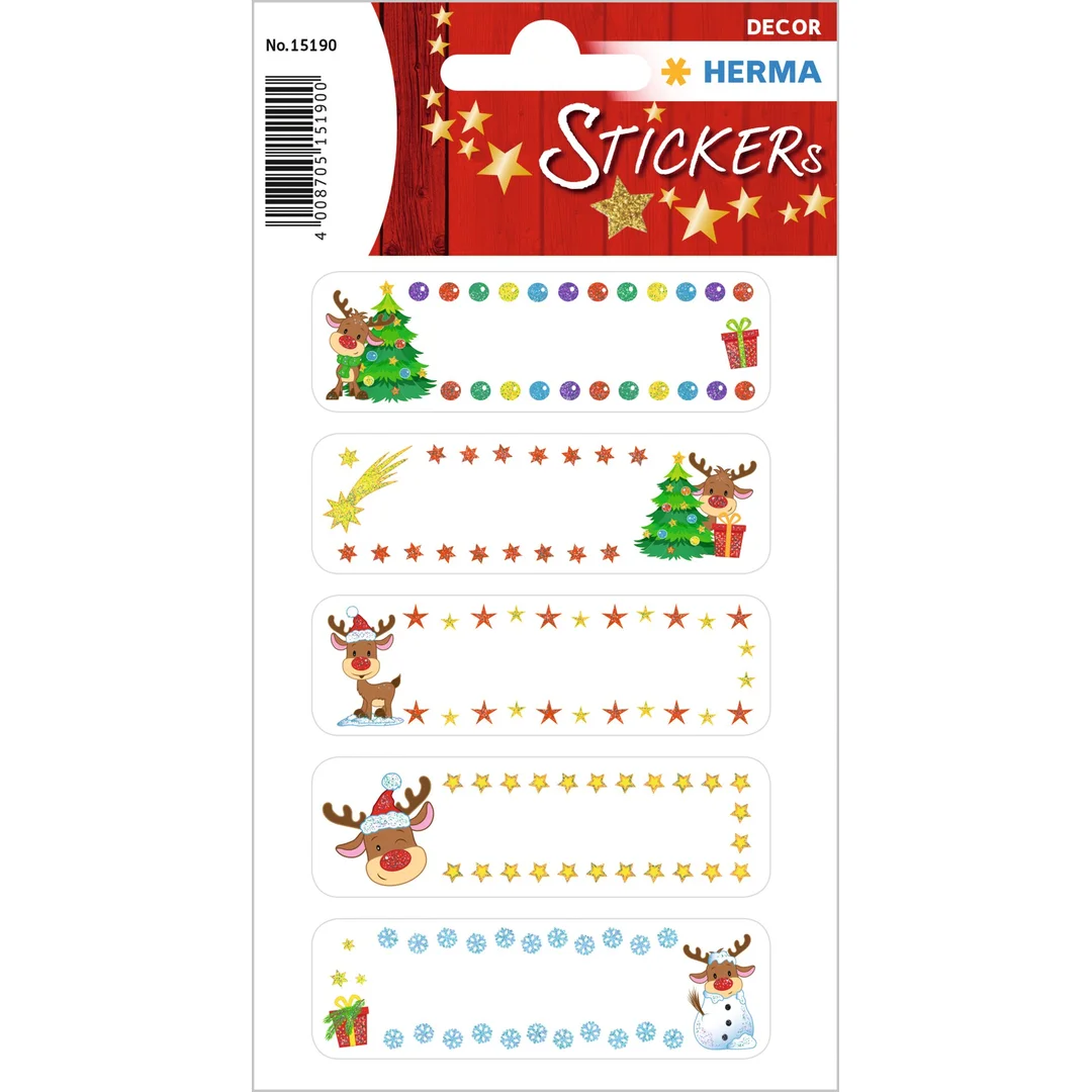 Herma stickers Christmas (2)