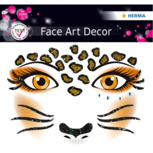 Herma stickers Face Art leopard (1)
