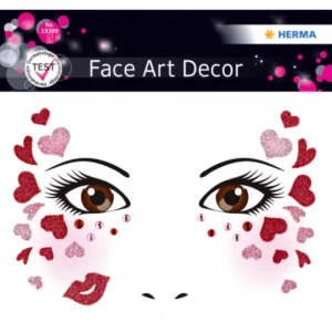 Herma stickers Face Art love (1)