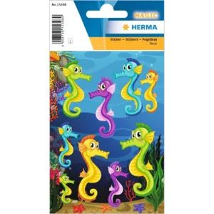 Herma stickers Magic seahorse luminous (1)