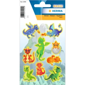 Herma stickers Magic dragons foil (1)