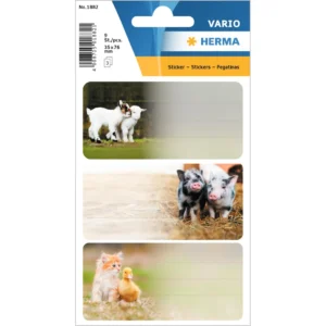 Herma stickers Vario skolbok djur (3)