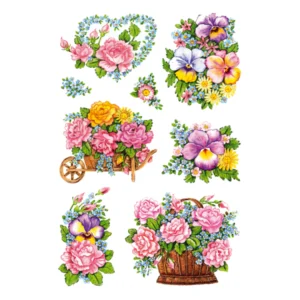 Herma stickers Decor blommor (3)
