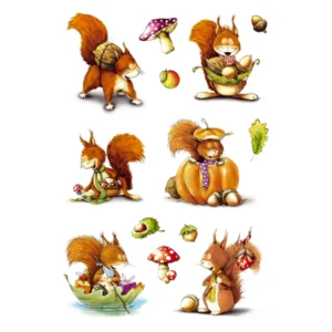 Herma stickers Decor ekorrar (3)