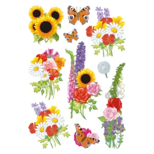 Herma stickers Decor blommor (3)