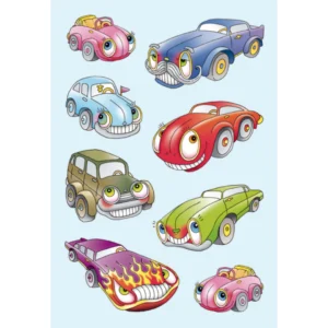 Herma stickers Decor bilar m/ogon (3)