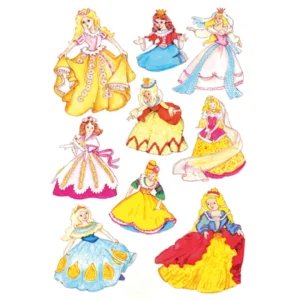Herma stickers Decor prinsessor (3)