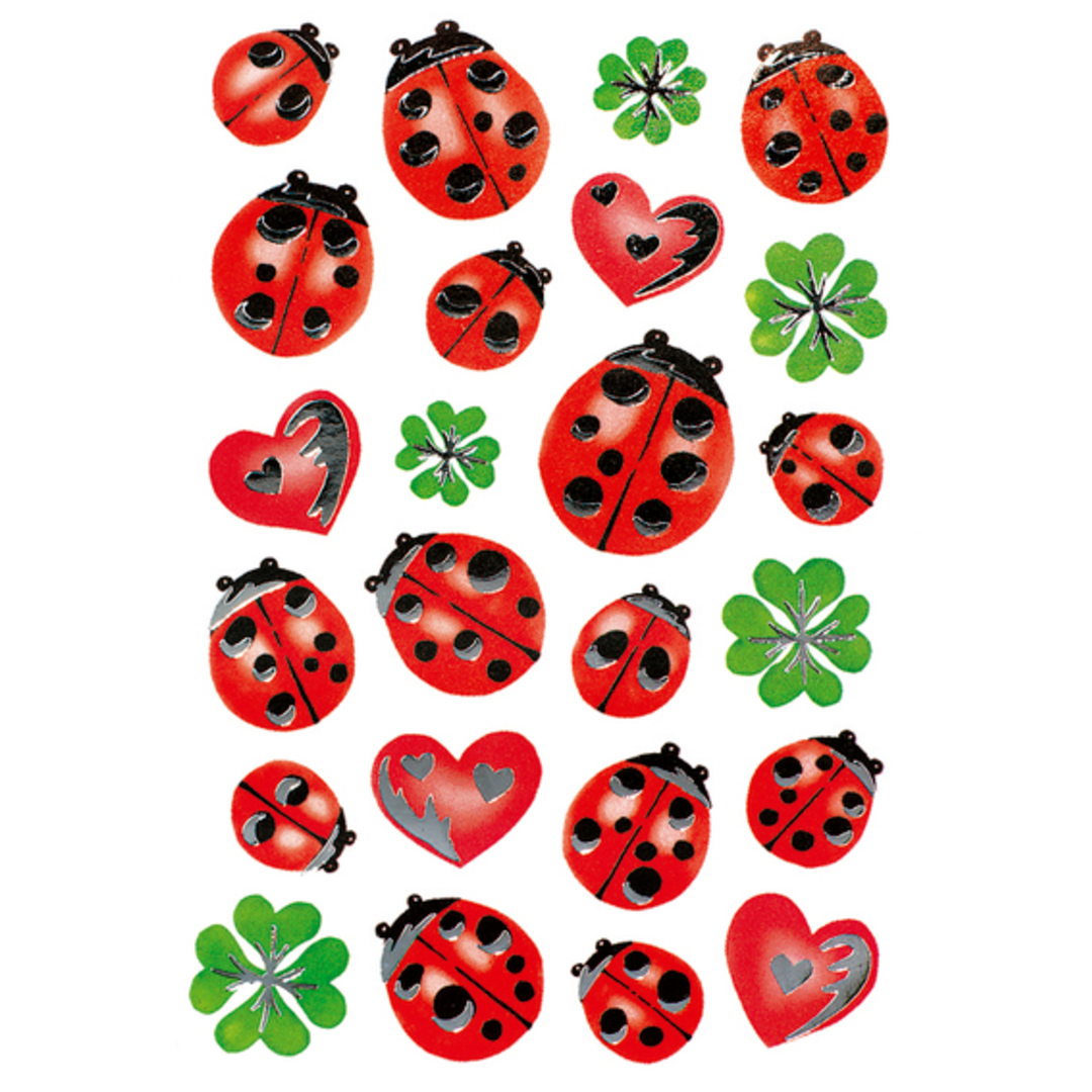 Herma stickers Decor nyckelpigor (2)