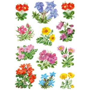 Herma stickers Decor blommor (3)