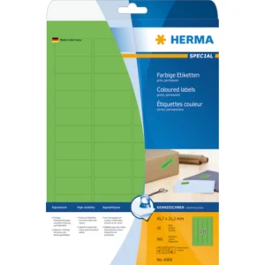 Herma etikett Special 45,7x21,2 grön (960)