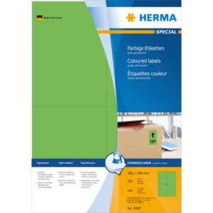 Herma etikett Special 105x148 grönl (400)