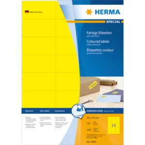 Herma etikett Special 70x37 gul (2400)