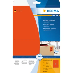 Herma etikett Special 199,6x143,5 röd (40)