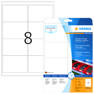 Herma etikett avtagbar vädertålig 99,1x67,7 (160)