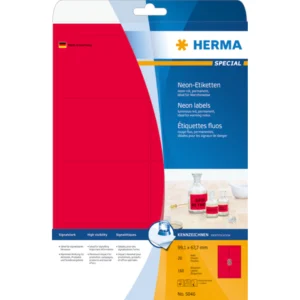 Herma etikett Special 99,1x67,7 neon röd (160)