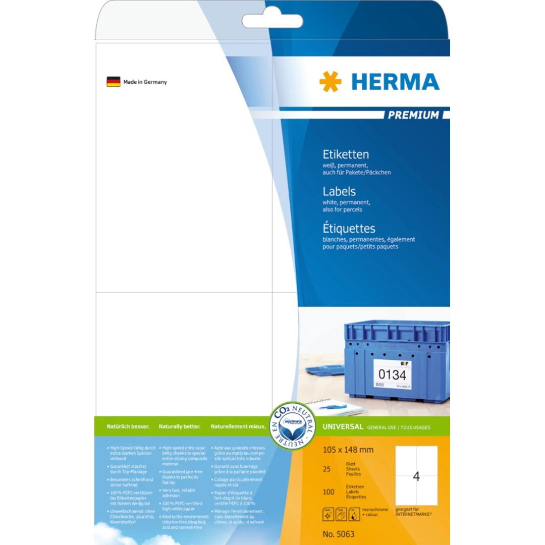 Herma etikett Premium 105x148,5 (100)