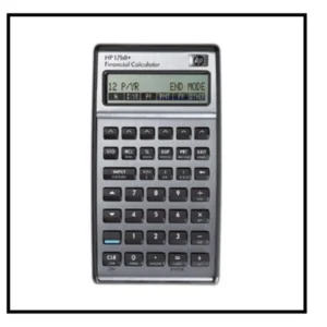 HP 17BII+ financial calc. (INT manual)