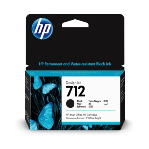 HP 712 38ml Black DesignJet Ink Cartridge