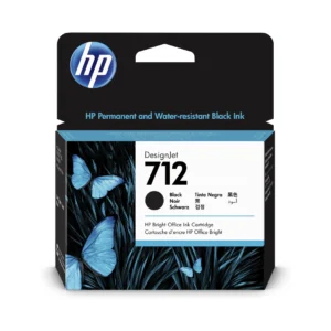 HP 712 80ml Black DesignJet Ink Cartridge
