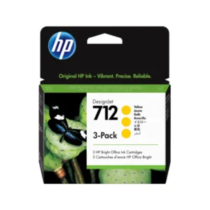 HP 712 29ml Yellow DesignJet Ink Cartridge (3)
