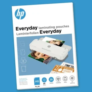 HP Laminat lågvärme A6, 80 mic. (25)