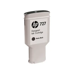 HP 727 matte black ink cartridge, 300 ml