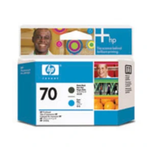 HP 70 black & cyan printhead