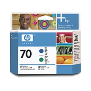 HP 70 blue & green printhead  printhead