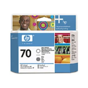 HP 70 gloss enhancer & grey printhead