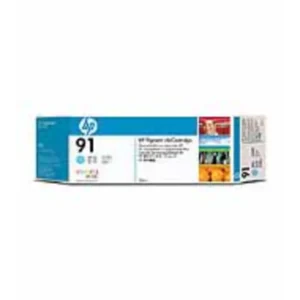 HP 91 light cyan ink, 775ml