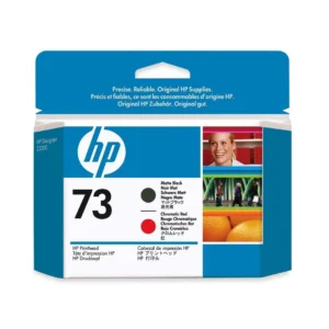 HP 73 matte black/chromatic red printhead