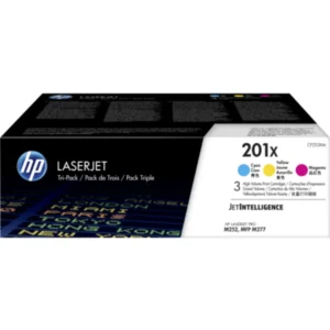 Color LaserJet 201X toner 3-pack (Cyan/Magenta/Yellow)
