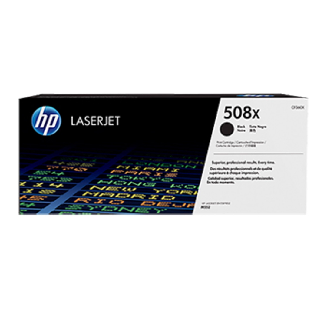 Color LaserJet 508X black toner