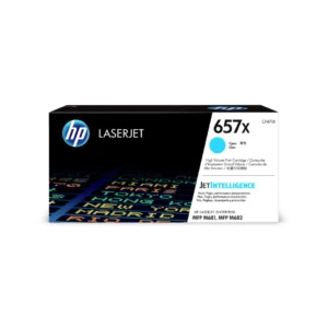 Color Laserjet 657X cyan toner