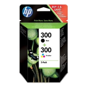 HP 300 black/color ink sampackblistered
