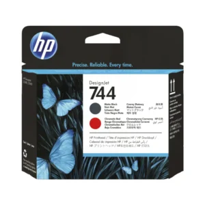 HP 744 Matte black &ChromaticRed DesignJet Printhead