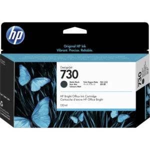 HP 730 130 ml. Matte Black DesignJet Ink Cartridge