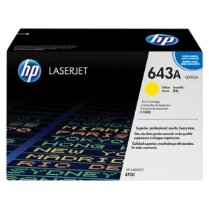 Color LaserJet 643A yellow toner