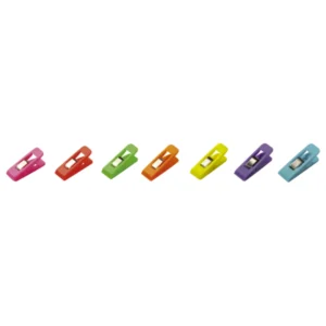 Pappersklämma Laurel Taifun 15x50 mm sorterade färger