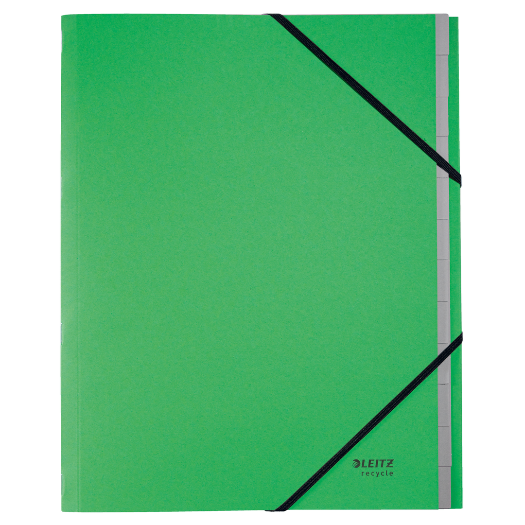 L:Recycle Sorteringsmapp 12-del.krt grön