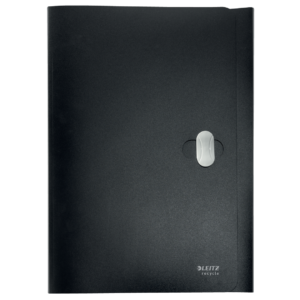 3-klaffmapp Leitz Recycle A4 PP svart